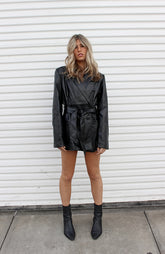 Baldwin Leather Blazer